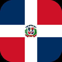 National Flag of Dominican Republic