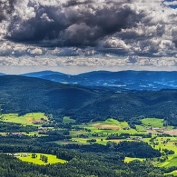 Sky and Mountain