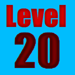 Level 20 hero!