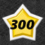 300 Gold Stars