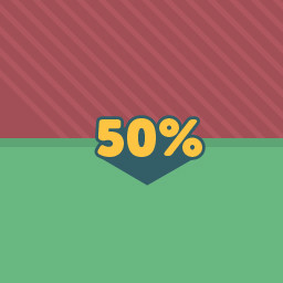 50%