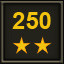 250 stars