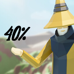 40%