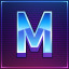 Retro Letter M