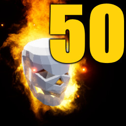 50 Flaming Skull Kills