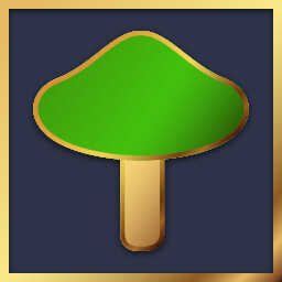 Green mushroom