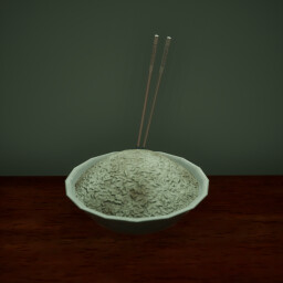 You can't put chopsticks on the rice