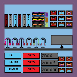 Level Two All Shelfs