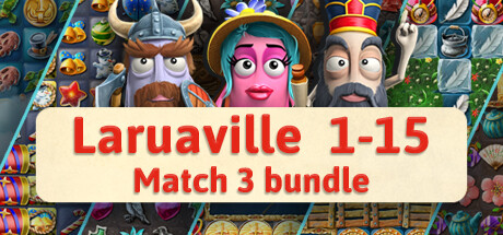 Laruaville all 15 games Match 3 bundle