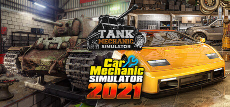 Tank Mechanic Simulator and Car Mechanic Simulator 2021