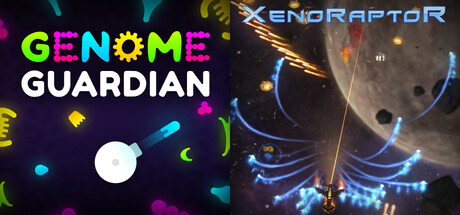 Bullet Hell Shooters: 🧬 Genome Guardian × XenoRaptor ☀