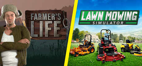 Lawn Mowing Simulator and Farmer's Life