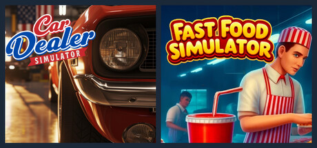 Car Dealer & Fast Food Simulator