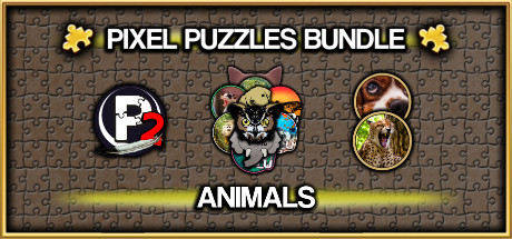 Pixel Puzzles Jigsaw Bundle: Animals