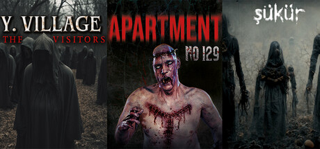 HORROR GAMES SET OF 3