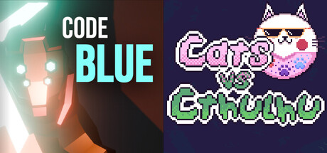 🟦CODE: BLUE x Cats vs Cthulhu👽: Bullet Hell Space Roguelikes