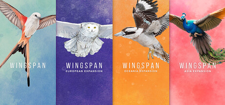 Wingspan + European + Oceania + Asia