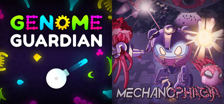 Robot Roguelike Shooters: 🔬 Genome Guardian × Mechanophagia 🤖