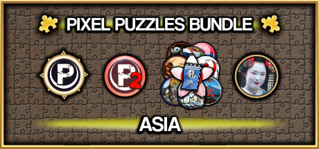 Pixel Puzzles Jigsaw Bundle: Asia