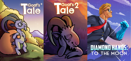 Goat's Tale 2 + Goat's Tale Plus + Diamond Hands: To The Moon