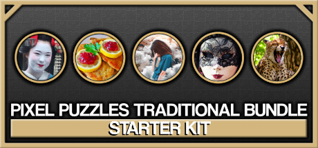 Pixel Puzzles Traditional Jigsaws: Starter Kit