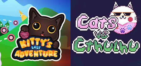 😻Kitty's Last Adventure x Cats vs Cthulhu👽: Bullet Hell Cat Roguelikes