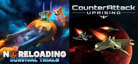 Survivor Shooters: 🤖 NO RELOADING: Survival Trials × CounterAttack: Uprising 🚀