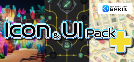 RPG Developer Bakin Icon & UI Pack+