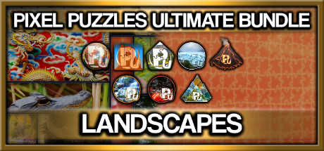 Pixel Puzzles Ultimate Jigsaw Bundle: Landscapes