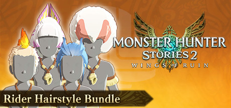 Monster Hunter Stories 2: Wings of Ruin - Rider Hairstyle Bundle