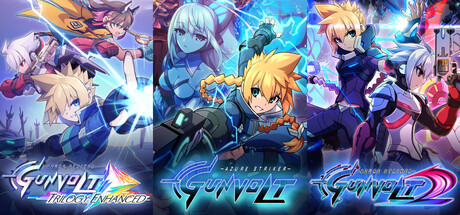 [1 MONTH ONLY] Gunvolt 1+2 Legacy Discount Bundle: Azure Striker Gunvolt Trilogy Enhanced + Gunvolt 1 + Gunvolt 2