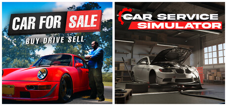 Car Service Simulator with Car For Sale Simulator