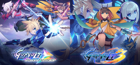 [1 MONTH ONLY] Gunvolt 3 Legacy Discount Bundle: Azure Striker Gunvolt Trilogy Enhanced + Gunvolt 3