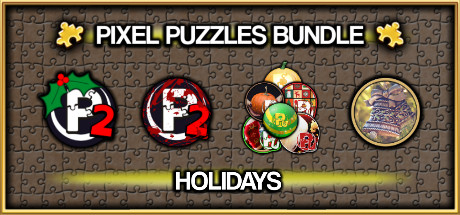 Pixel Puzzles Jigsaw Bundle: Holidays