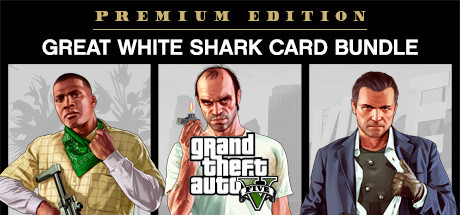 Grand Theft Auto V: Premium Edition & Great White Shark Card Bundle