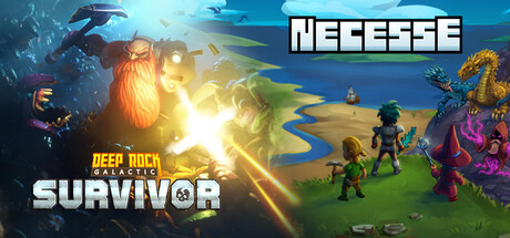 Necesse + Deep Rock Galactic: Survivor