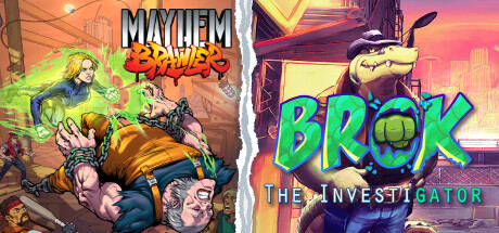 Mayhem Brawler + BROK the InvestiGator