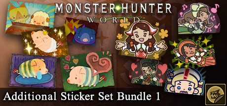 Monster Hunter: World - Additional Sticker Set Bundle 1