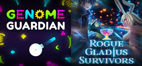 🧬 Genome Guardian × Rogue Gladius Survivors 🏆: Survival Roguelikes