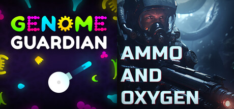 🧬 Genome Guardian × Ammo and Oxygen 👨‍🚀: Sci-fi Roguelike Shooters