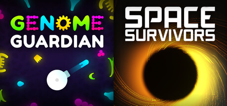 🧬 Genome Guardian × Space Survivors 🌌: Sci-fi Roguelike Shooters