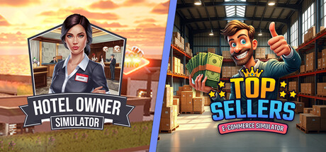 Top Sellers Ecommerce Simulator & Hotel Owner Simulator