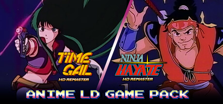 TIMEGAL & HAYATE Anime LD Game Pack