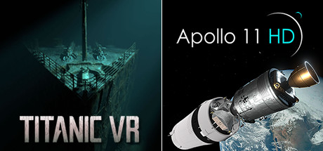 Titanic VR & Apollo 11 VR HD Bundle