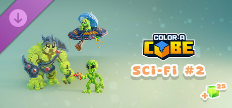 Color a Cube - Scifi Pack #2