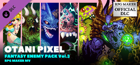 RPG Maker MV - Otani Pixel Fantasy Enemy Pack Vol.3