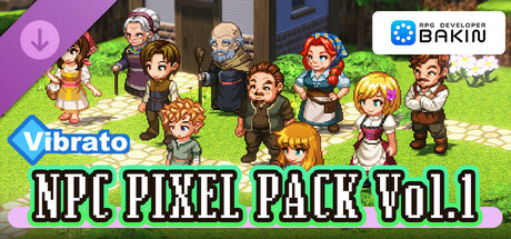 RPG Developer Bakin Vibrato NPC PIXEL PACK Vol.1