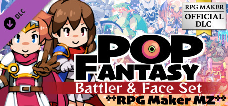 RPG Maker MZ - Pop Fantasy Battler and Face Set