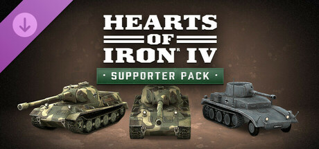 Expansion pass 1 Bonus - Hearts of Iron IV: Supporter Pack