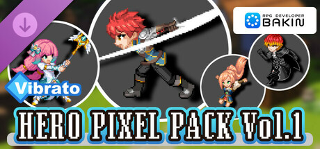 RPG Developer Bakin Vibrato HERO PIXEL PACK Vol.1
